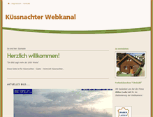 Tablet Screenshot of kuessnacht.com